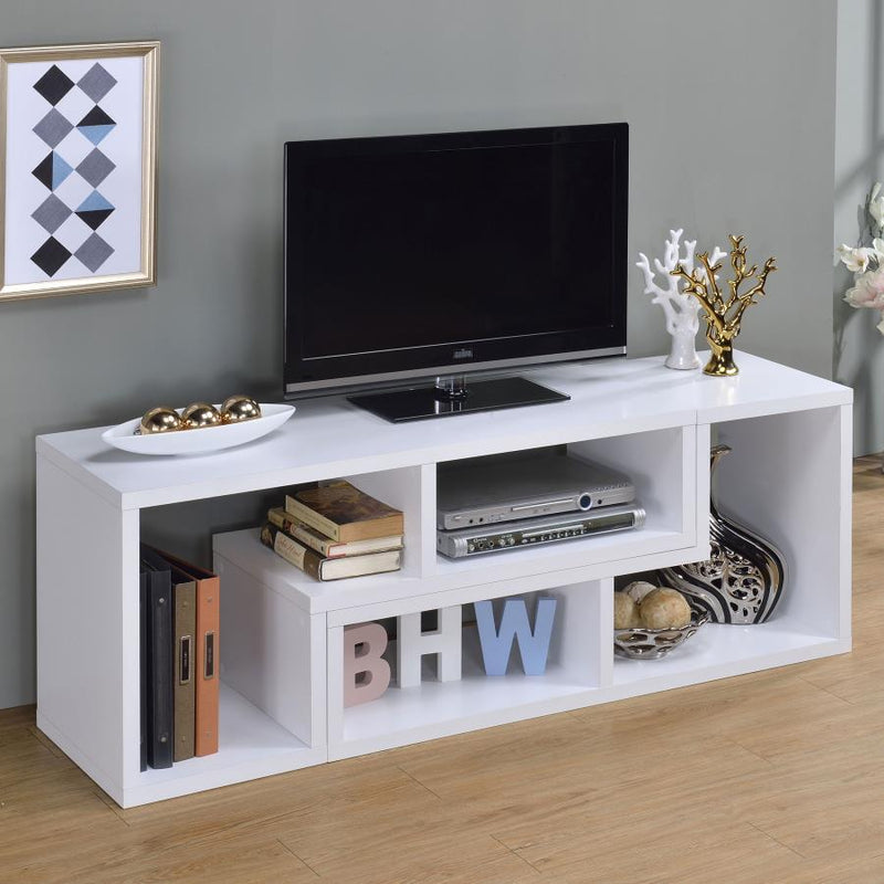 Velma - Convertible TV Console Bookcase