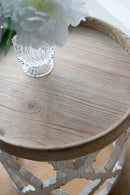 Stylish Rustic Round Wooden Table