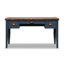 Nantucket - Writing Desk - Blue Denim, Whiskey