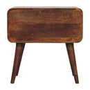 Avora - 3 Drawer Nightstand - Brown