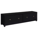 Jupiter - 3 Piece Entertainment Center TV Stand - Black