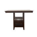 Jaden - Square Counter Height Dining Table - Espresso - Atlantic Fine Furniture Inc