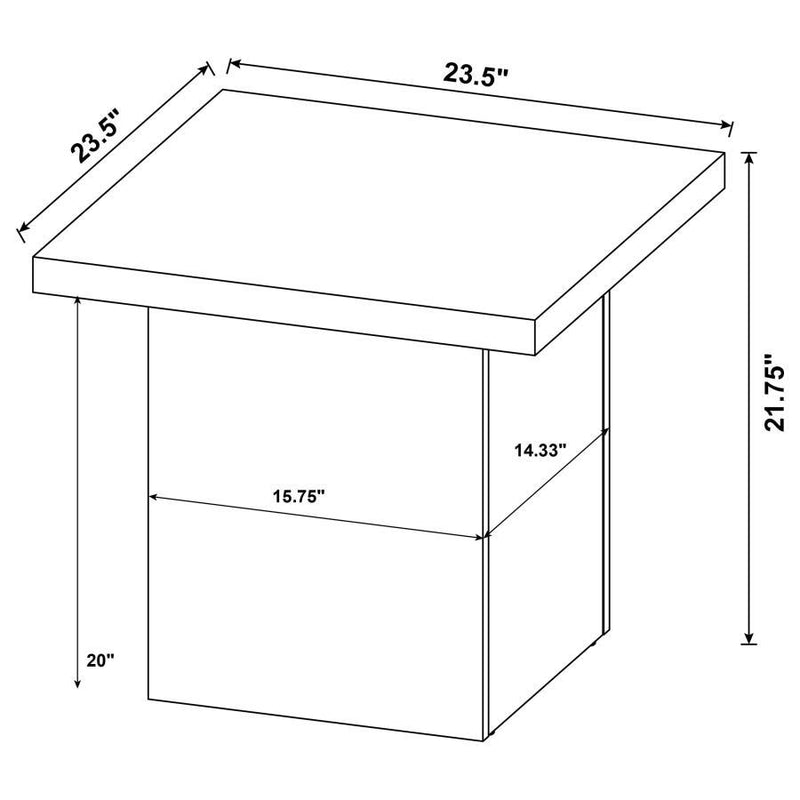 Max - Rectangular Coffee Table Set