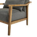 Reagan - Arm Accent Chair With Lumbar Pillow