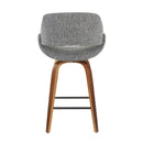 Fabrico - Mid-Century Modern, Counter Stool (Set of 2)