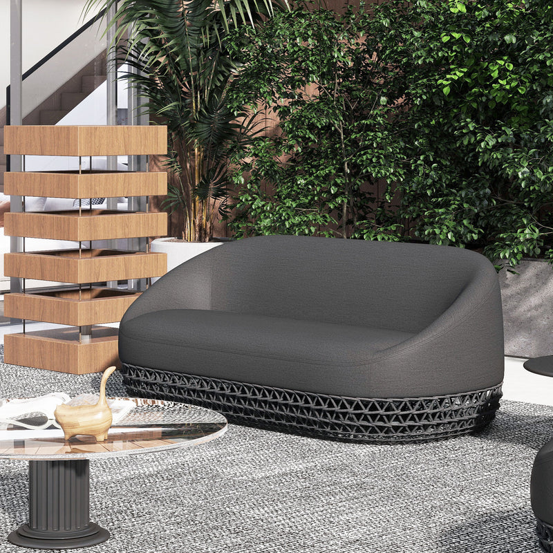 Willow - Upholstered Patio Deep Seating Sofa