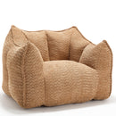 Comfortable Chenille Sofa Chairs With Highly Resilient Foam For Living Rooms And Bedrooms