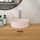 Elegant Ceramic Vessel Bathroom Sink With Stain Resistant Finish