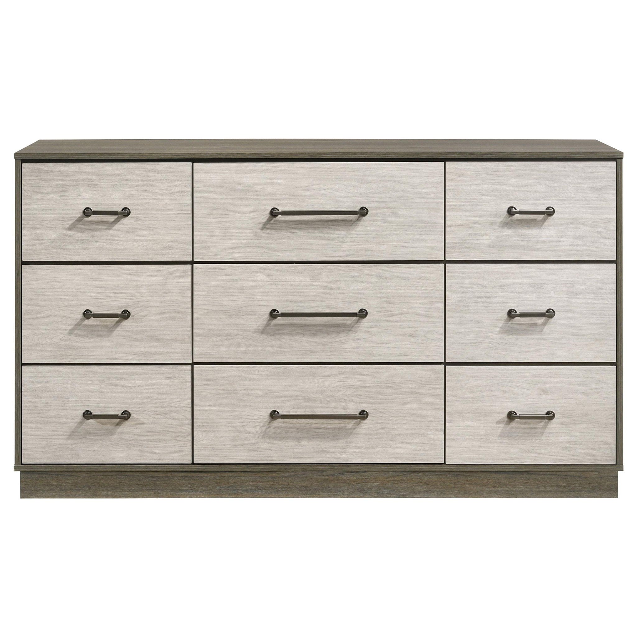 Fenwick 9-drawer Dresser Grey Oak