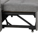 Convertible L Shaped Sofa Couch With Storage, Cup Holders, USB Ports