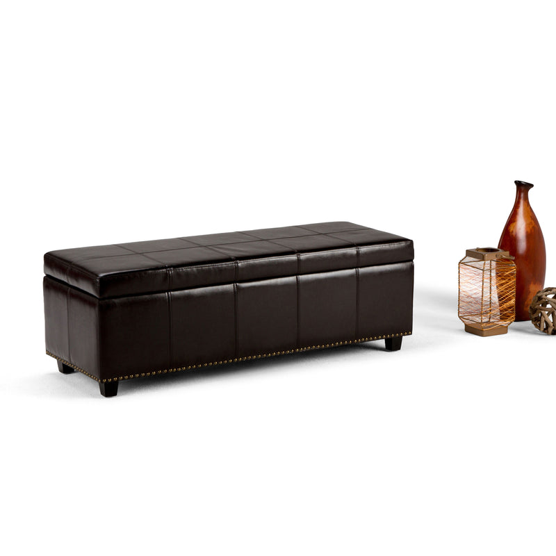 Kingsley - Upholstered Large Storage Ottoman