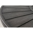 Propane Outdoor Fire Pit Table - Brown