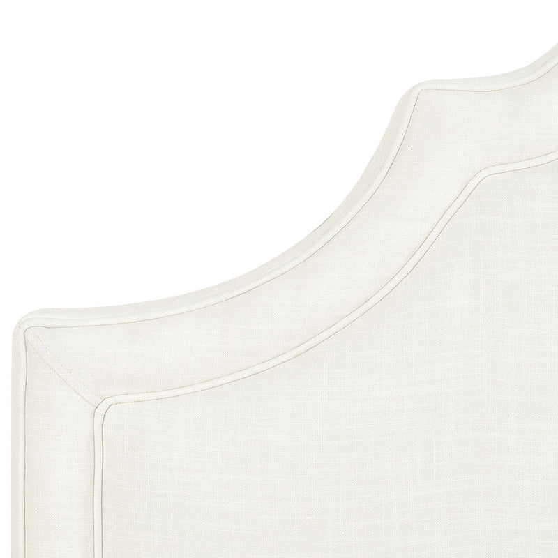 Catherine - Queen Upholstered Headboard - Antique White