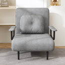 3 In 1 Convertible Folding Sofa Bed With Adjustable Backrest And Pillow