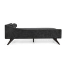Etherealuxe - Chaise Lounge With Birch Splayed Legs