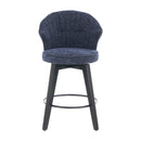 Wing Back Swivel Bar Stools (Set of 2)
