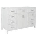 Bathroom Vanity Cabinet Only With 2 Soft Close Doors And 8 Drawers