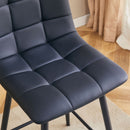 Bar Chair Set Comfortable With Metal Legs And Ergonomic Design