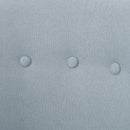 Contemporary Upholstered Club Chair With Button Tufting