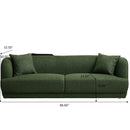 Larisa - Mid-Century Modern Linen Sofa