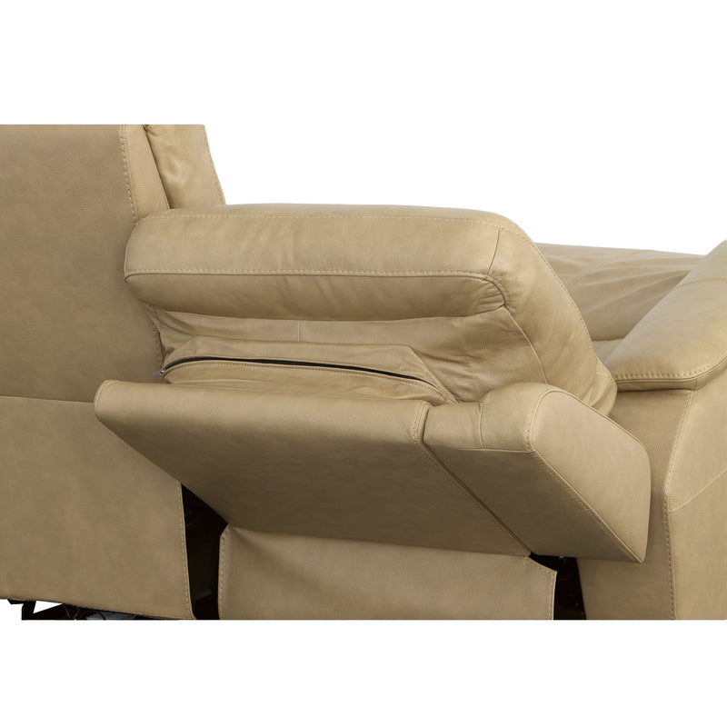 Odell - Power Reclining Loveseat With Power Headrests & Lumbar - Stone