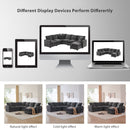 Modern U-Shape Modular Sofa, 7 Seat Chenille Sectional Couch Set With 2 Pillows Included, Freely Combinable Indoor Funiture For Living Room, Apartment, Office