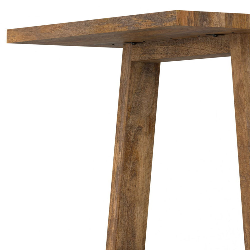 Whitley - Dining Table In Burnt Wax - Brown