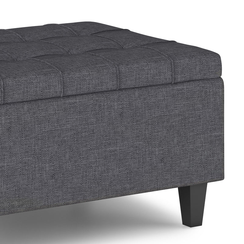 Harrison - Upholstered Coffee Table Storage Ottoman