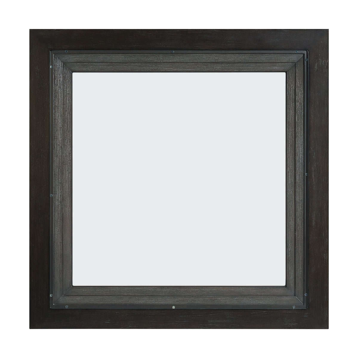 Elodie Counter Table With Glass in Charcoal by Elements International, view 7