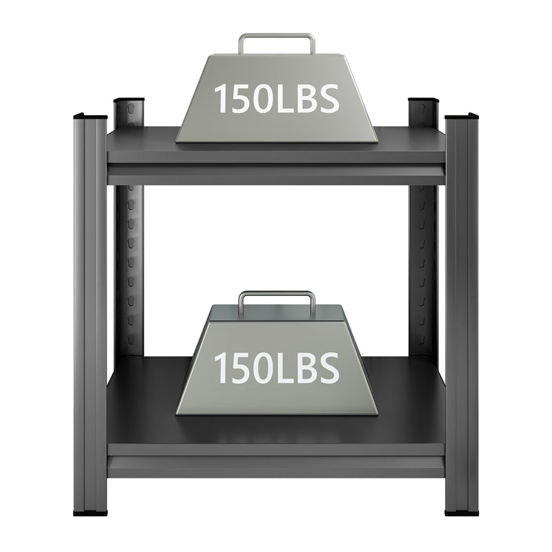 Adjustable Divider Shelf, Bookcase, Office Vertical Storage Rack - Black