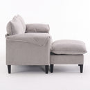 Convertible Combination Sofa With Footstools With Storage