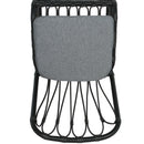 Outdoor Wicker Dining Chairs With Washable Cushion (Set of 2)