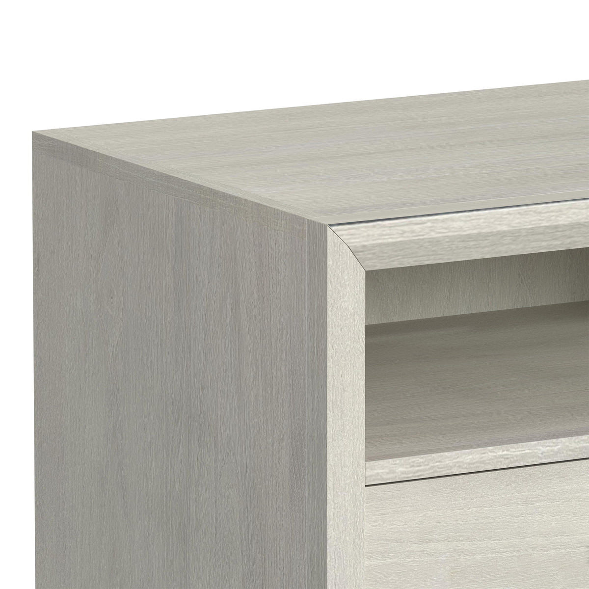 Westland Entertainment Unit With 71" TV Console in White by Elements International, view 6