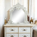 Vanaheim - Mirror - Antique White Finish - 54" - Atlantic Fine Furniture Inc