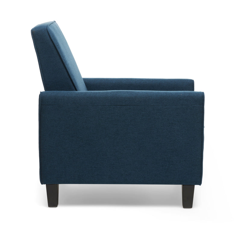 Fabric Push Back Chair For Elegant Home