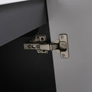 Contemporary Freestanding Bathroom Vanity With Resin Sink & Soft-Close Cabinet Doors