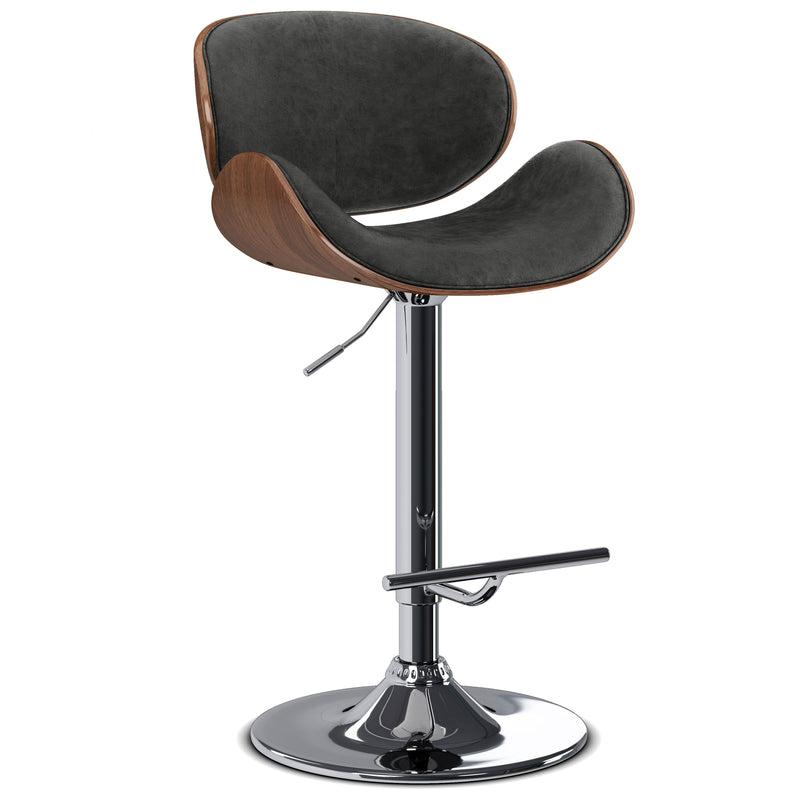 Marana - Multifunctional Handcrafted Bentwood Adjustable Swivel Bar Stool