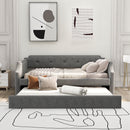 Upholstered Daybed With Trundle