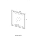 Isaiah - Mirror With Upholstered Frame And LED Lighting