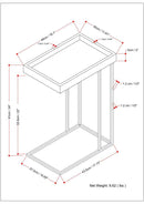 Gallagher - Handcrafted C Side Table