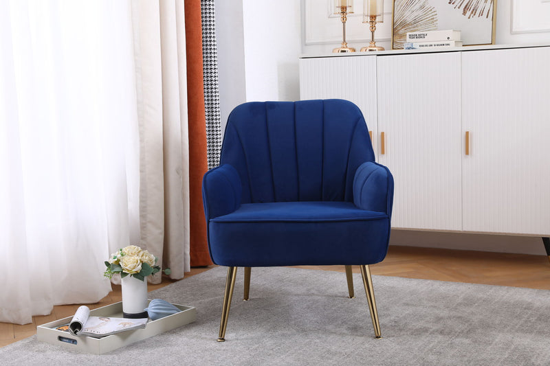 Modern Mid-Century Chair Linen Sherpa Armchair For Living Room Bedroom Office