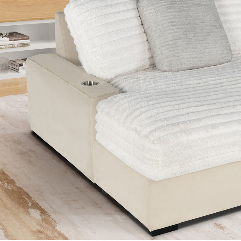 Shine - Lounger Sofa With USB