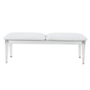 Brenda - Bedroom Bench With Padded Seating - Gray