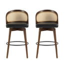 Como - Indoor Wood Barstool (Sey of 2)