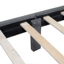 Upholstered Platform Bed With Drawer