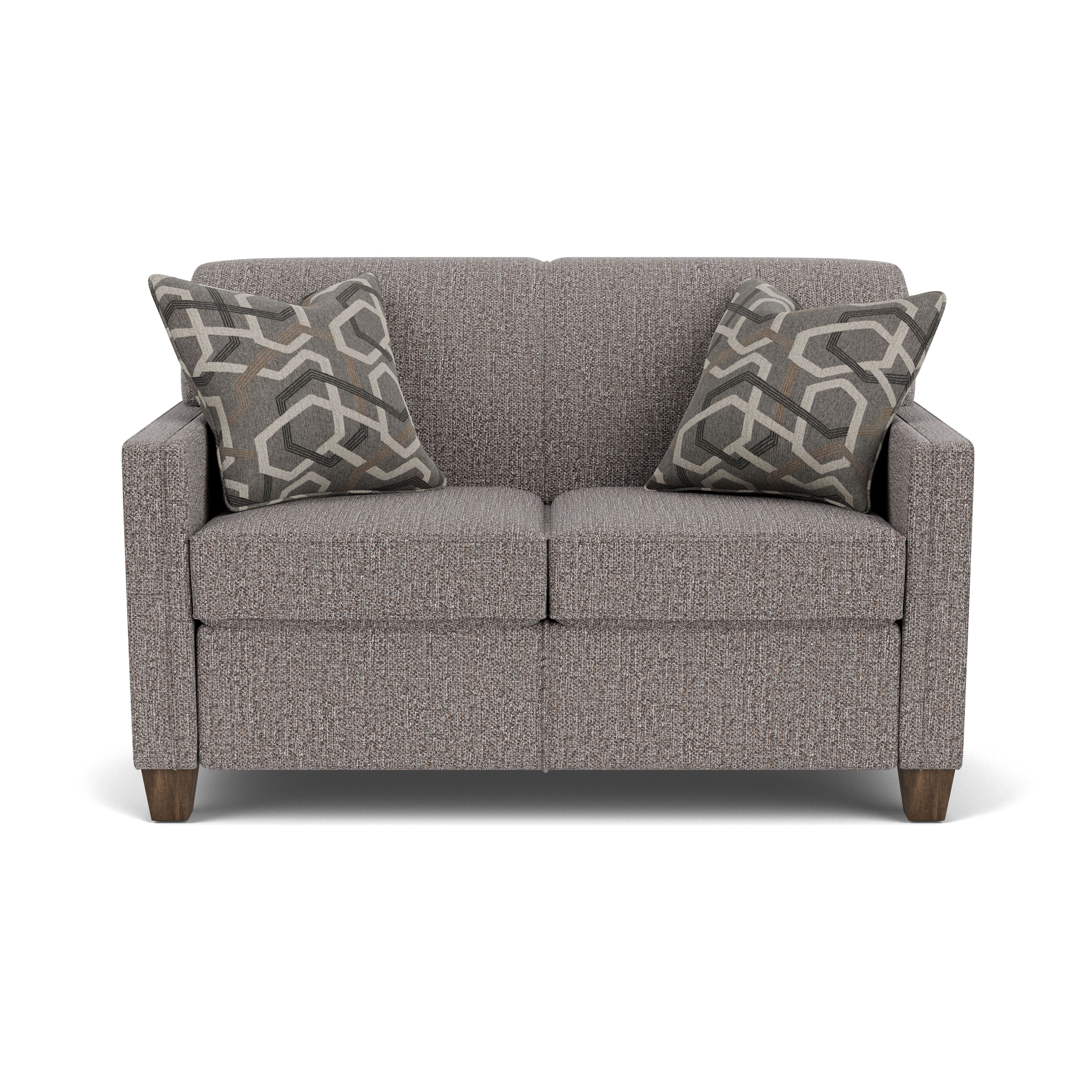 Nora - Loveseat - Gray - Atlantic Fine Furniture Inc