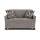 Nora - Loveseat - Gray - Atlantic Fine Furniture Inc