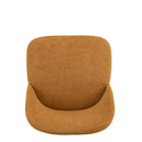 Mid Century Modern Dining Chair With Ergonomic Backrest