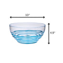 Swirl Acrylic Serving Bowls, Unbreakable