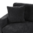 Modern L Shaped Sectional Sofa Bed With Hidden Storage Chenille Upholstery